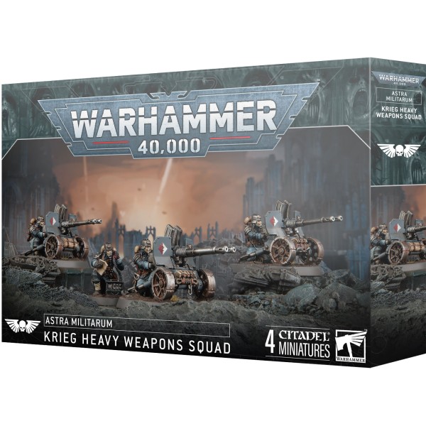 Astra Militarum - Krieg Heavy Weapons Squad - 47-73