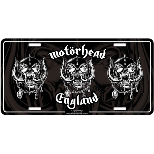 Number Plate - Mötorhead