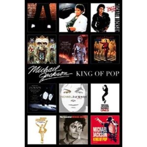 Michael Jackson Collage The King Of Pop
