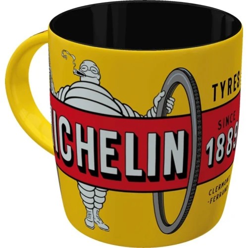 Koffiemok - Michelin - Tyres Bibendum Yellow