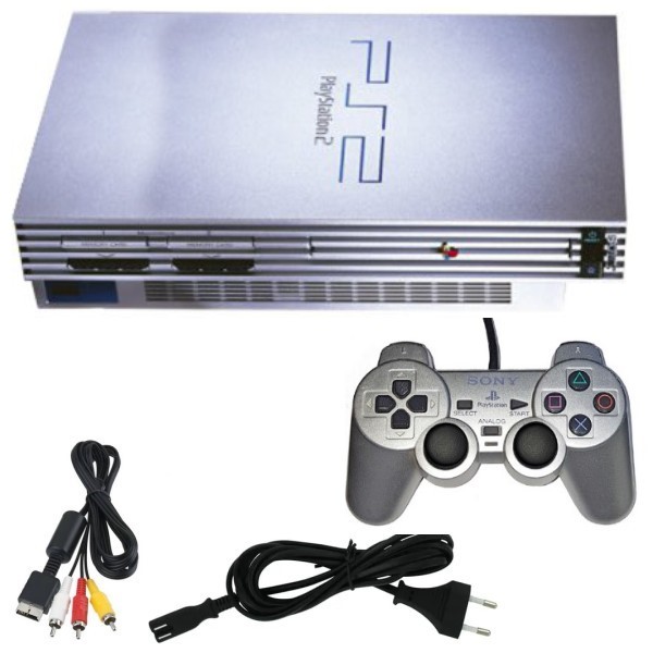 Playstation 2 Console - Phat Silver