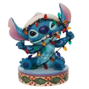 Disney Traditions - Stitch In Christmas Lights