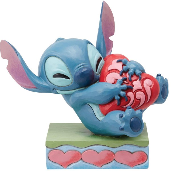 Disney Traditions - Stitch Hugging A Heart