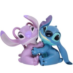 Disney Showcase Collection - Stitch And Angel Bookends