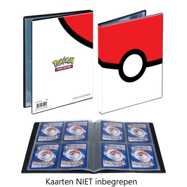 Pokemon 4 Pocket Portfolio – Ultra Pro – Pokeball
