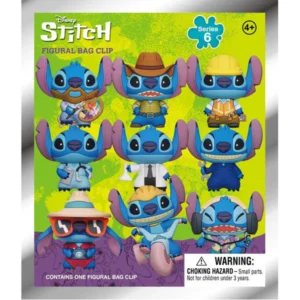 Disney - Stitch Figural Bag Clip