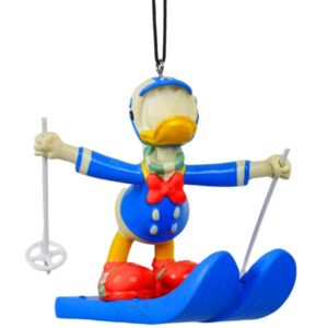 Disney Home Ornament - Donald Duck Op De Ski