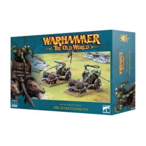 The Old World - Orc And Goblin Tribes - Orc Boar Chariots - 09-07