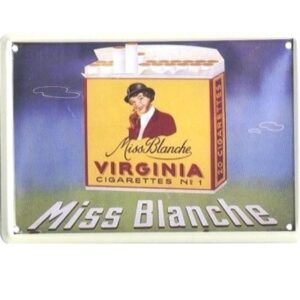 Virginia Miss Blanche Cigarettes