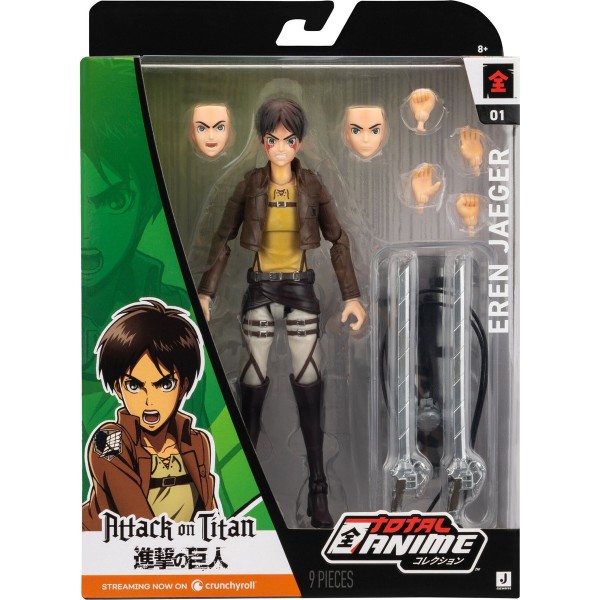 Attack on Titan Total Anime - Eren Jaeger 17 cm