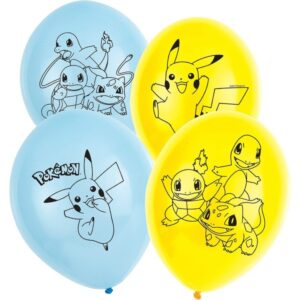 Pokemon Ballonnen 6 Stuks