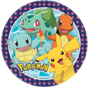 Pokemon Feestbordjes (8x)