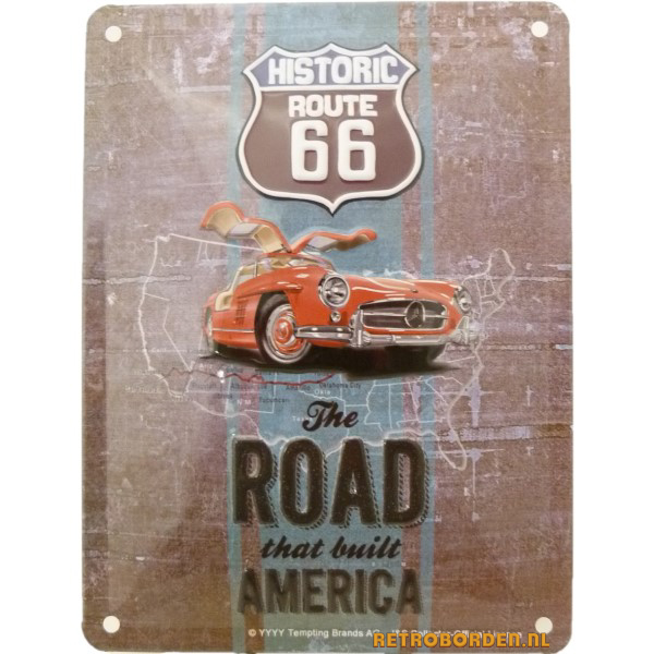 Historic US Route 66 - Mercedes