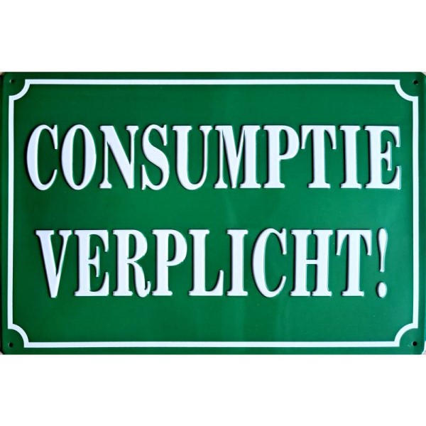 Consumptie Verplicht