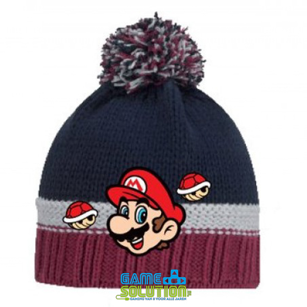 Nintendo Super Mario Beanie Rood mt.52