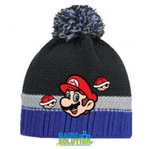 Nintendo Super Mario Beanie Blauw mt.52