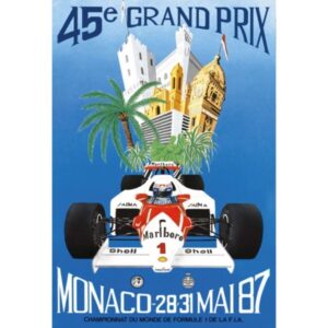 45e Grand Prix Monaco 28/31 Mai 87
