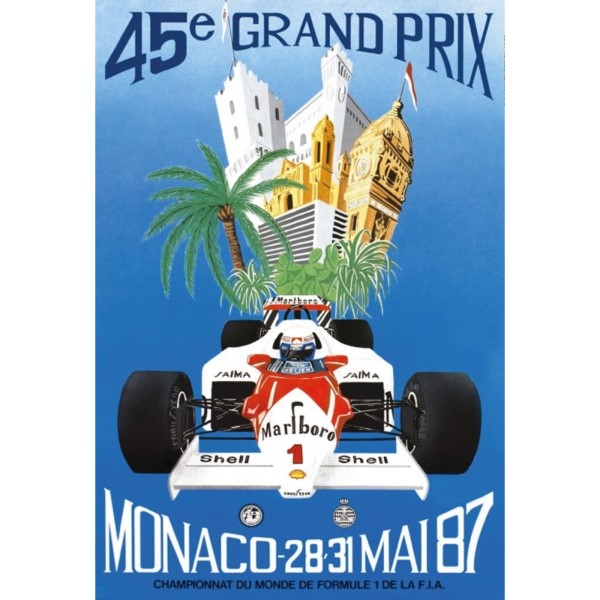 45e Grand Prix Monaco 28/31 Mai 87