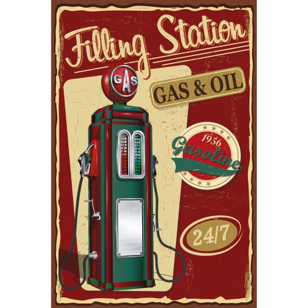 Filling Station Gas And Oil
