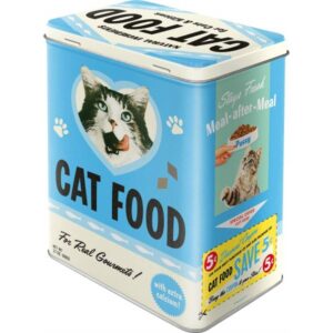 Tin Box L - Cat Food