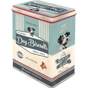 Tin Box L - Dog Biscuits