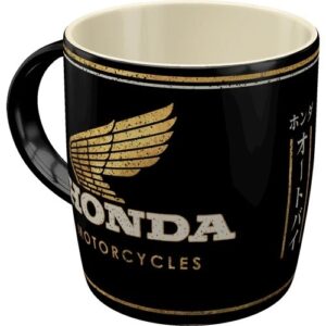 Koffiemok - Honda Motorcycles Black / Gold