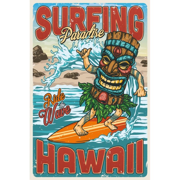 Hawaii Surfing Paradise Ride The Wave