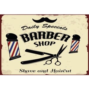 Barber Shop - Daily Specials Shave And Haircut