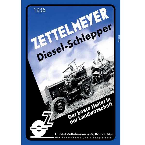 Zettelmeyer 1936 Traktor