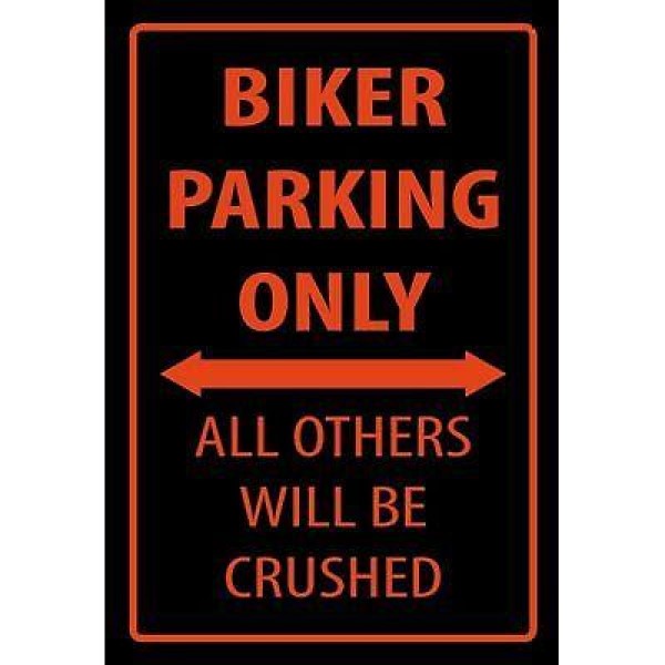 Biker parking only
