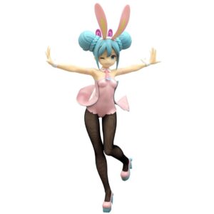 Hatsune Miku BiCute Bunnies PVC Statue Wink Pearl Pink Color