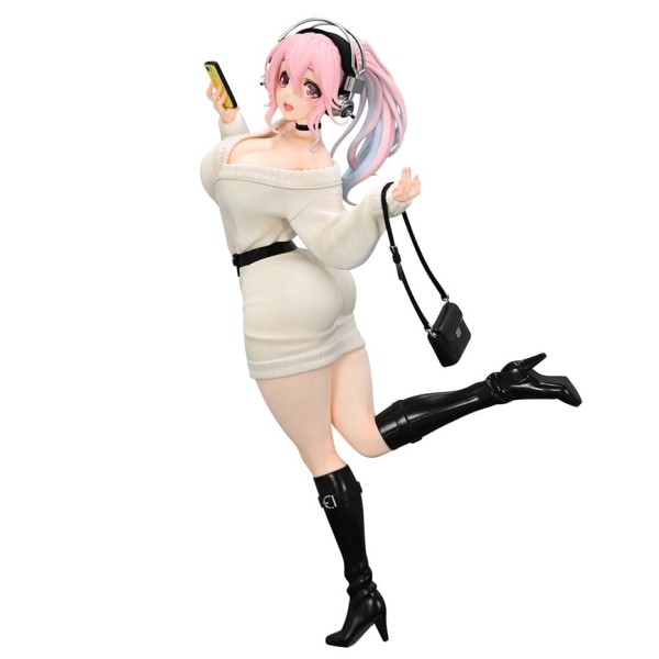 Super Sonico Trio-Try-iT PVC Statue Winter Memory Ver.