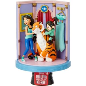 Disney Wreck It Ralph 2 And Jasmine Diorama Stage 025