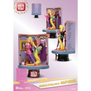 Disney Wreck It Ralph 2 And Rapunzel Diorama Stage 027