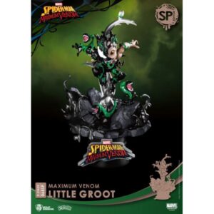 Marvel Spider-Man Maximum Venom Diorama Stage 068SP - Little Groot Special Edition