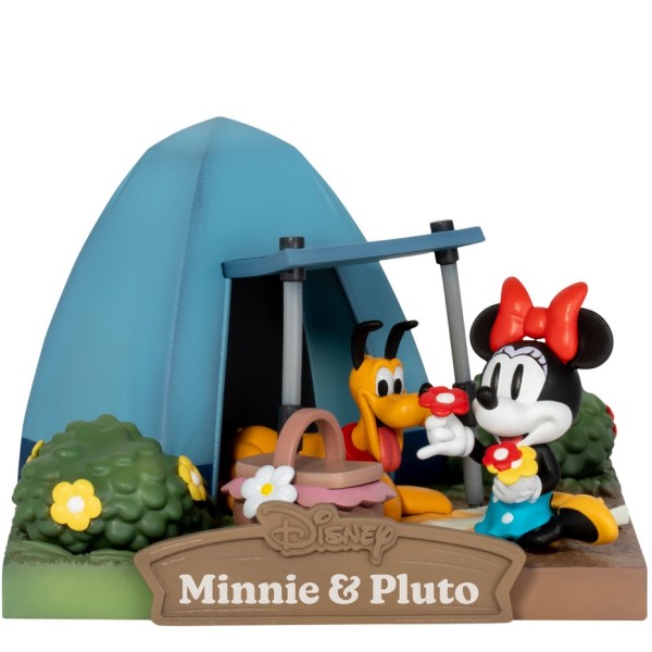 Disney Minnie En Pluto Op Camping