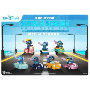 Disney Lilo And Stitch Pull Back Cars Blind Box 6-Pack Special Edition