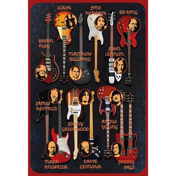 Guitaren Van Beroemde Muzikanten