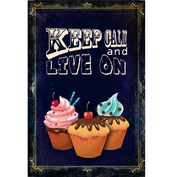 Cupcake Keep Calm And Live On