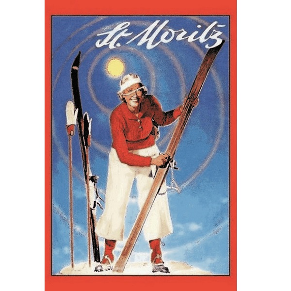 Ski Resort St. Moritz - Zwitserland