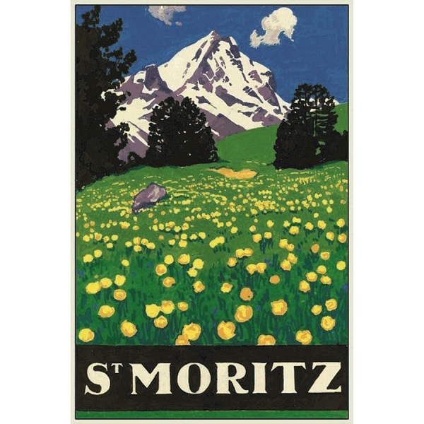 Ski Resort St. Moritz - Zwitserland