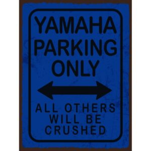 Yamaha Parking Only