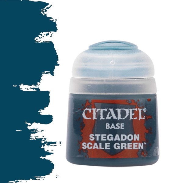 Citadel - Paint - Base Stegadon Scale Green - 21-10