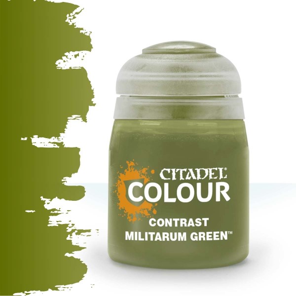 Citadel - Paint - Contrast Militarum Green - 29-24