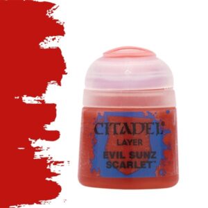 Citadel - Paint - Layer Evil Sunz Scarlet - 22-05