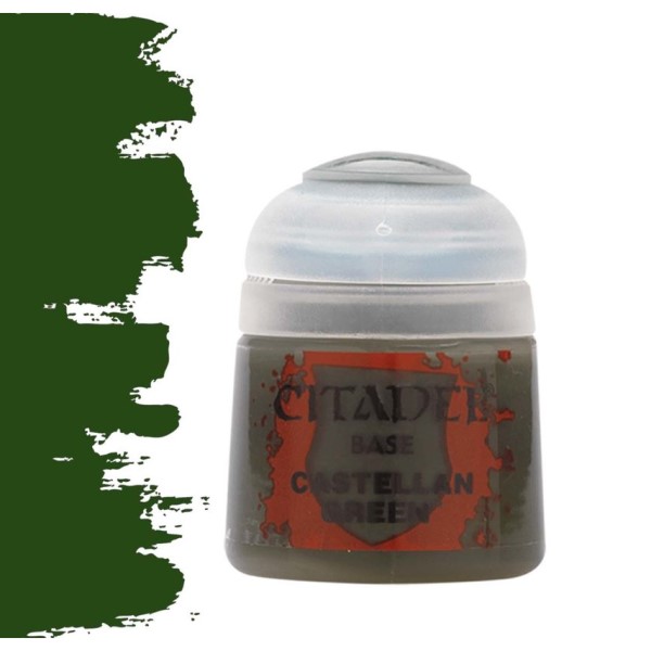 Citadel - Paint - Base Castellian Green - 21-14