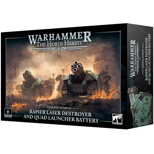 Legiones Astartes - Rapier Laser Destroyer And Quad Launcher Battery - 31-104