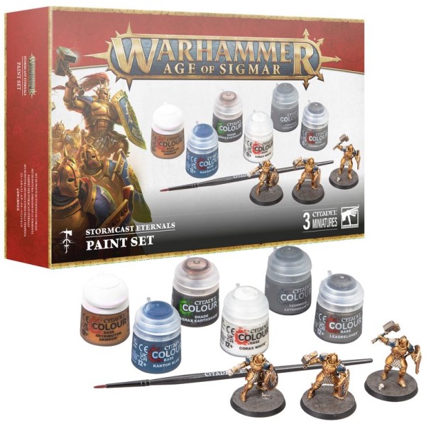 Stormcast Eternals Paint Set - 60-10