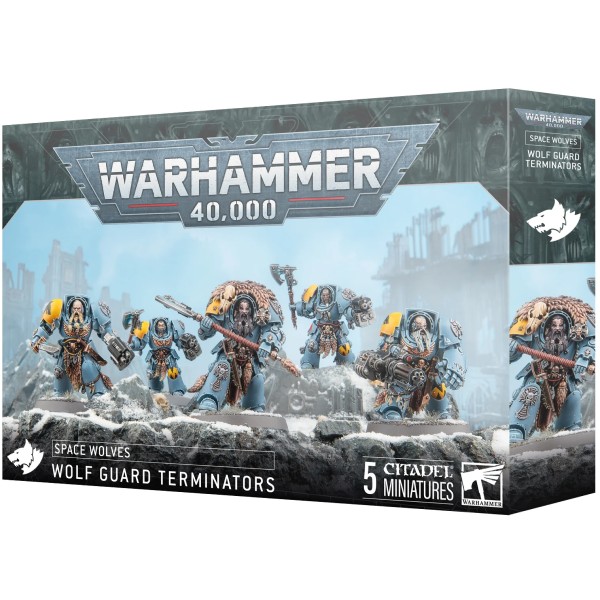 Space Wolves - Wolf Guard Terminators - 53-36