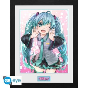 Hatsune Miku Framed Art Wiku